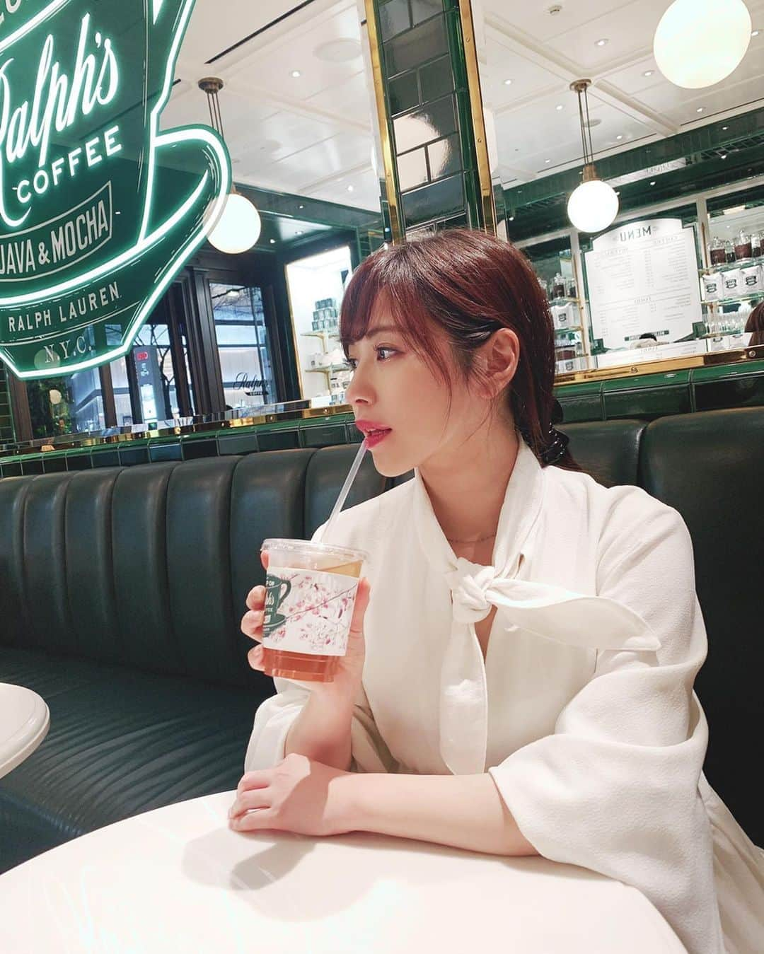 宮下舞花さんのインスタグラム写真 - (宮下舞花Instagram)「@ralphscoffee ☕︎💚」3月20日 12時03分 - maikamaimaika