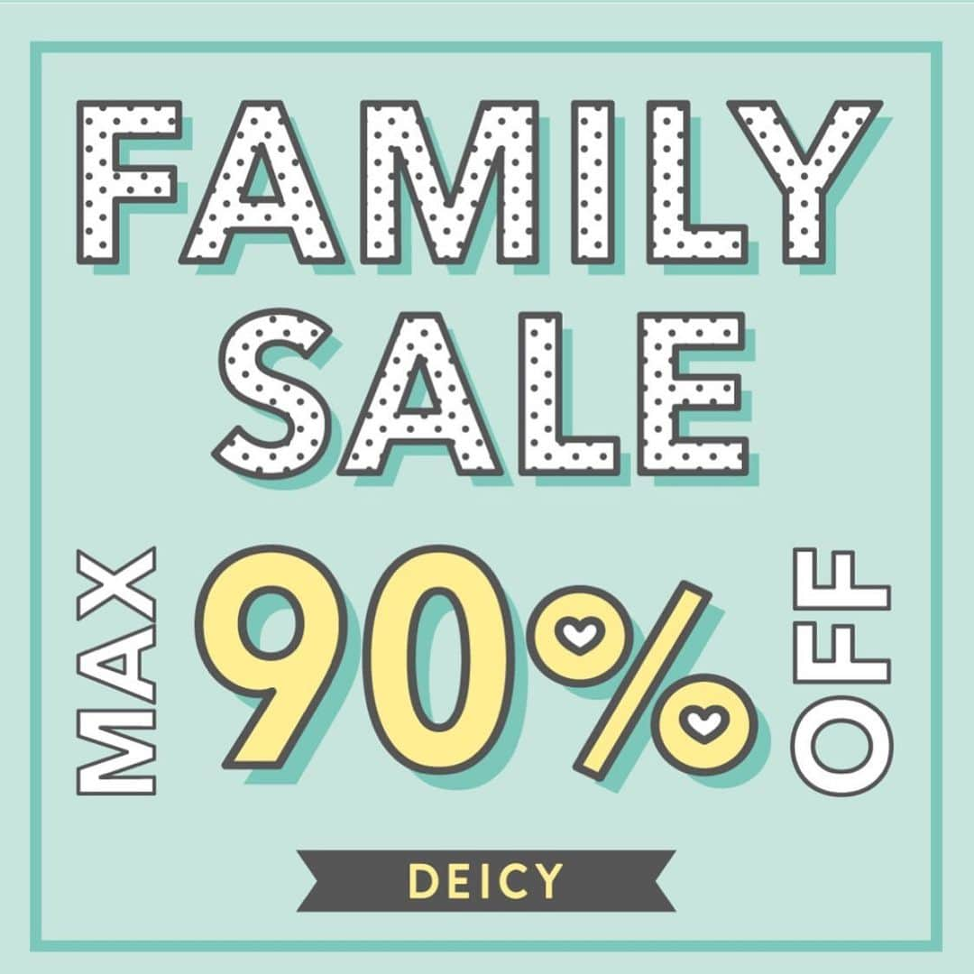 デイシーさんのインスタグラム写真 - (デイシーInstagram)「【DEICY FAMILY SALE】 本日より3日間にかけてofficialweb shop限定でDEICYのファミリーセールを開催いたします✨  皆さま是非チェックして下さいね💁🏼‍♀️✨ #deicy #mecouture#deicypress #pr #sale #fashion#デイシー #セール」3月20日 13時24分 - deicy_official