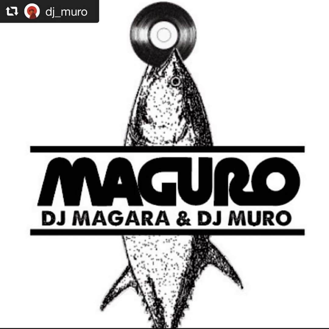 MUROさんのインスタグラム写真 - (MUROInstagram)「「MAGURO」レコードくわえて南の島へ☀️ @magachin  #maguro  #20200320 #niceegg  #20200321 #indies  #membersonly  #20200322 #navaro」3月20日 14時52分 - dj_muro