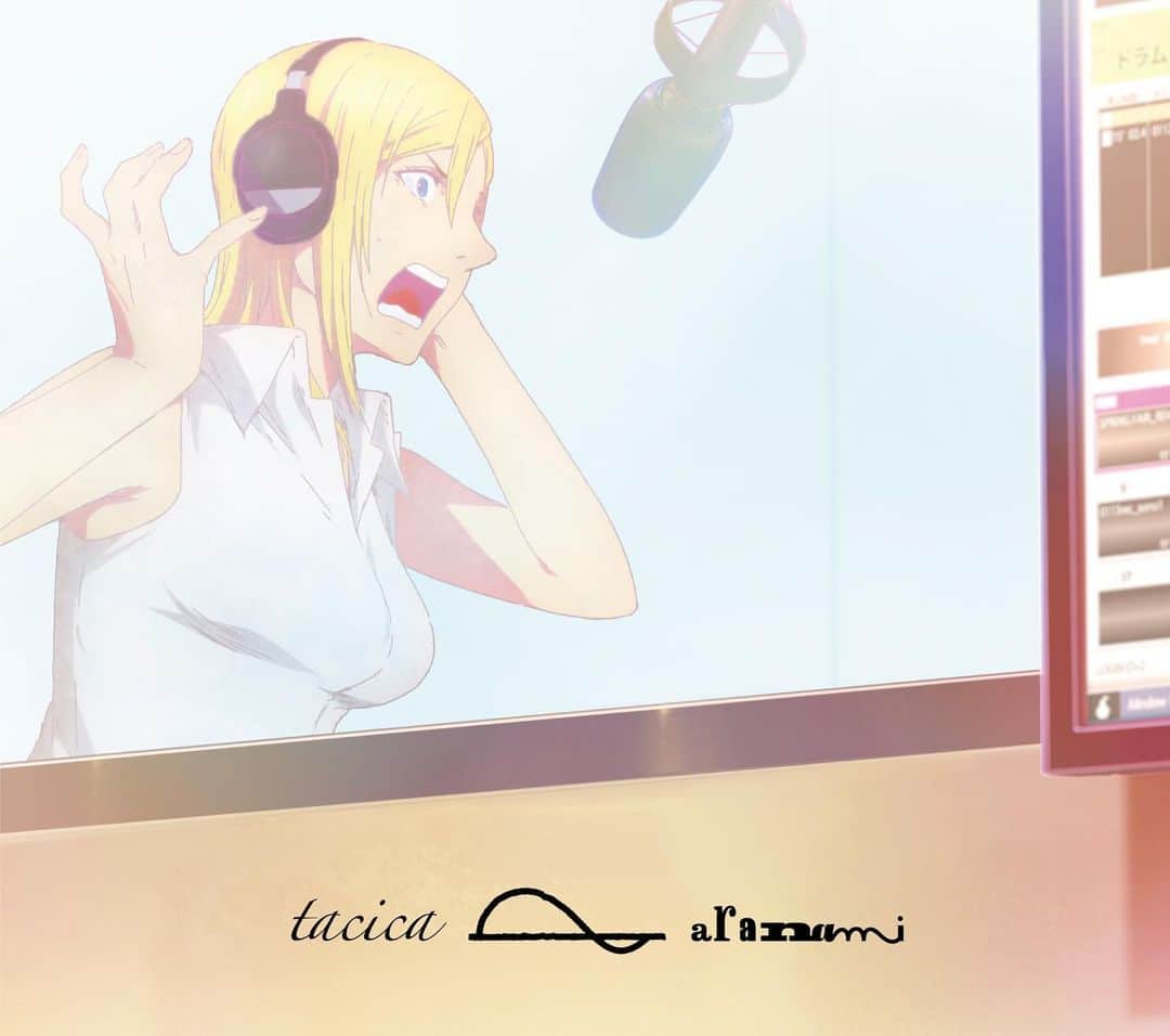 tacicaのインスタグラム：「2020年4月29日(水)発売　tacica 『aranami』アニメ盤ジャケット公開。  初回仕様／通常盤　　SECL-2566　1,000円(税込) [収録曲] 1.aranami  2.象牙の塔  期間限定盤　　SECL-2567～2568　1,500円(税込) [収録曲]（CD）1.aranami  2.象牙の塔 /（DVD）『波よ聞いてくれ』ノンクレジットオープニングムービー ＜特典情報＞ ■TOWER RECORDS全店（オンライン含む／一部店舗除く） オリジナル缶バッジ ■Amazon.co.jp 「aranami」メガジャケ  #tacica  #aranami  #象牙の塔  #波よ聞いてくれ」