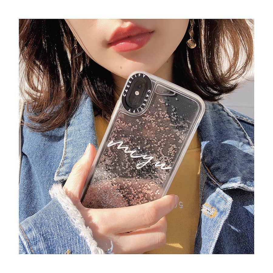 末永みゆさんのインスタグラム写真 - (末永みゆInstagram)「@casetify_jp さんで iPhoneケースを作ったよぉ〜  好きな文字入れるしケースの種類もたくさんだからおすすめです〜  みゆは自分の名前を入れたよっ🥰  #casetify #iphonecase #iphoneケース」3月20日 20時19分 - miyu_suenaga