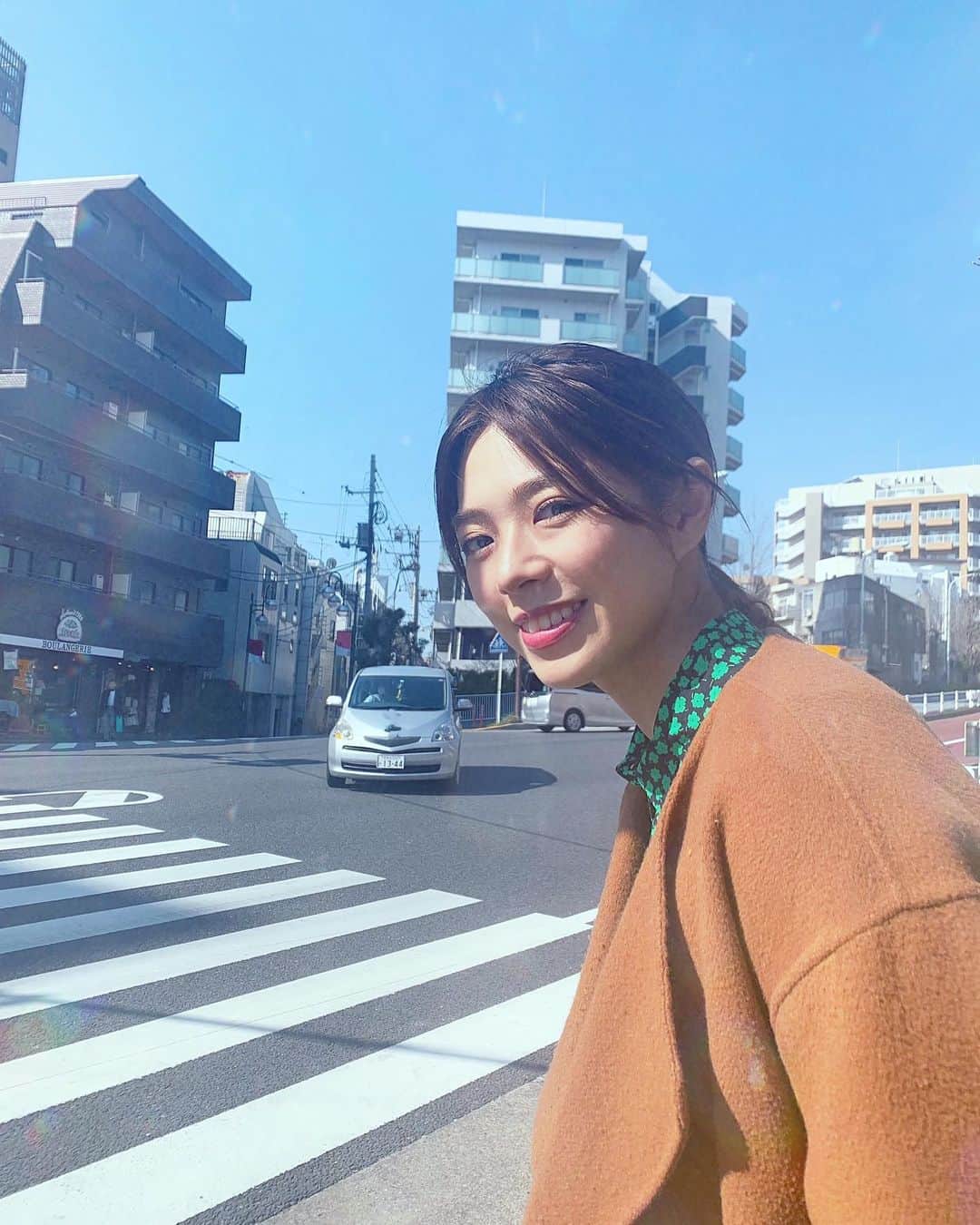 わちみなみのインスタグラム：「このフィルターかわいい☺️﻿ お仕事前にマネージャーさんに撮っていただきました🐤﻿ ﻿ 今夜は23時から﻿ テレ玉GGRですよ✨﻿ ゲストは #SPiCYSOL さん！﻿ ﻿ #今夜は﻿ #フィルムカメラ 風﻿ #韓国 #わちみなみ﻿」