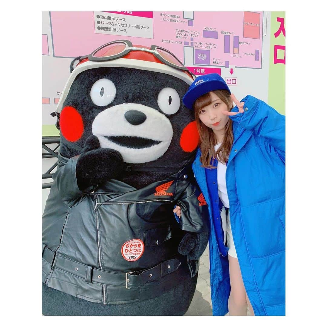 肥川彩愛さんのインスタグラム写真 - (肥川彩愛Instagram)「． ． ． くまもん、、💗 ． ． ． #可愛い女の子 #女の子  #blubモーターサイクル  #大阪モーターサイクルショー　 #モタ女子 #バイク #バイク女子  #グラビア #グラドル #グラビアアイドル #グラビアモデル #モデル #ファッションモデル  #美脚 #美肌 #童顔 #ロリ  #美女 #美女図鑑 #ビジョビ #偶像 #アイドル #わがままボディ#美ボディ  #肥川彩愛」3月20日 21時40分 - ayame_1108