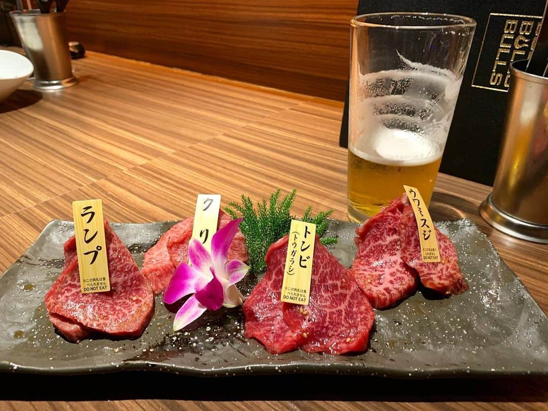 畑喜子さんのインスタグラム写真 - (畑喜子Instagram)「#bulls  #新宿 #焼肉 良い雰囲気のお見せです！！ デートなどに良いかも！ 半個室的なんあったはず！ レモンサワー美味しかった。」3月20日 22時06分 - carnelian_hata