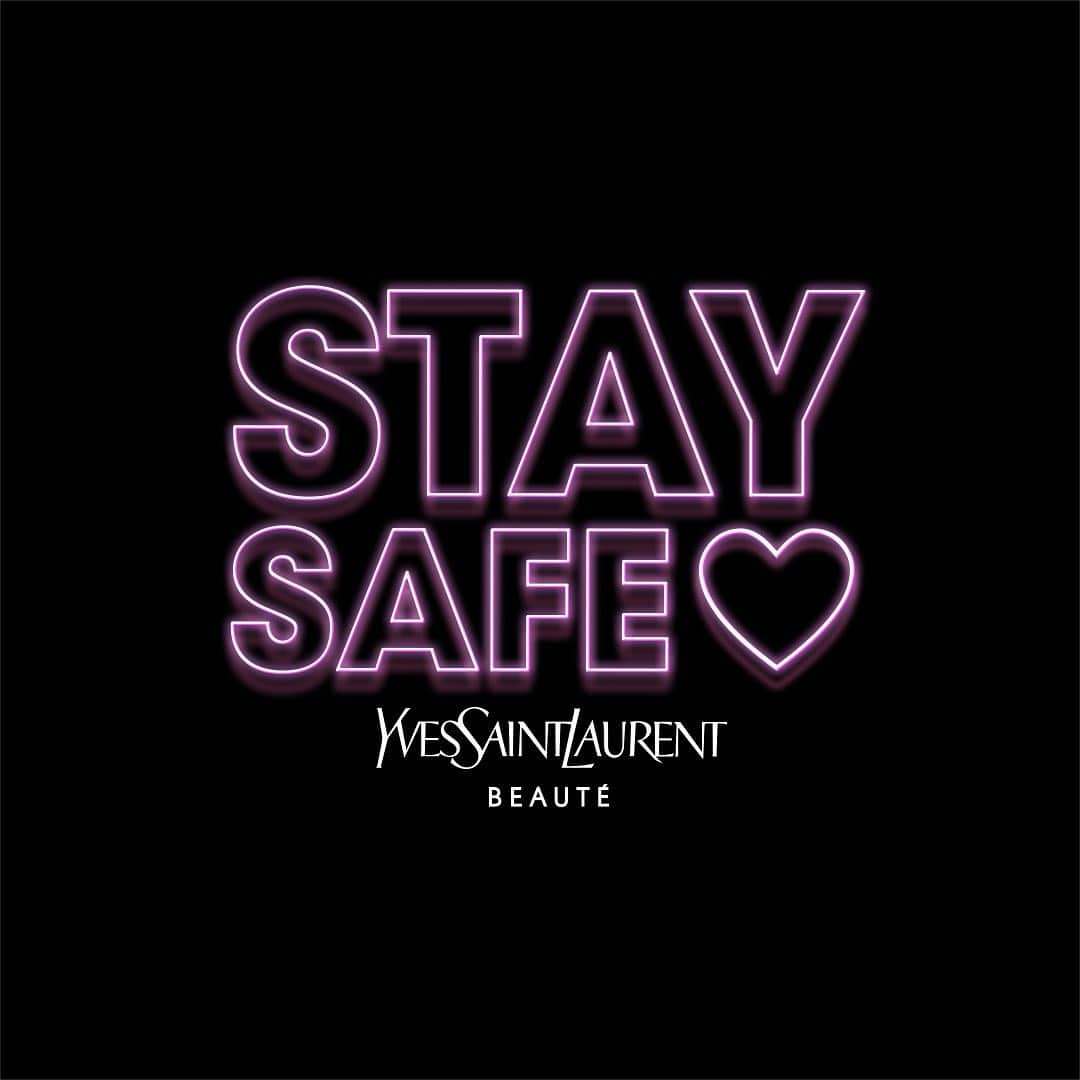 Yves Saint Laurent Beautyさんのインスタグラム写真 - (Yves Saint Laurent BeautyInstagram)「To all those at home. Your house, your rules. Stay safe.」3月20日 22時01分 - yslbeauty