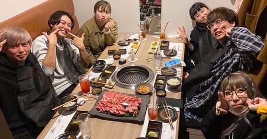 ないとーのインスタグラム：「まあたそ×エミリン×おるたなで焼肉しか勝たん！」