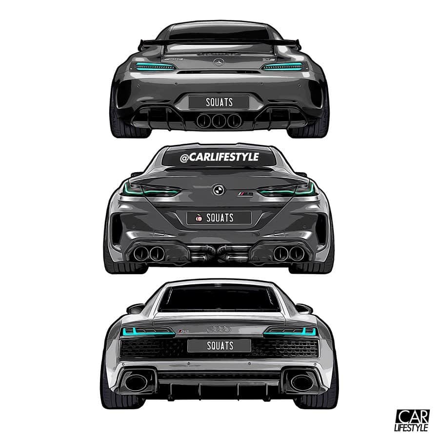 CARLiFESTYLEさんのインスタグラム写真 - (CARLiFESTYLEInstagram)「PICK ONE! 🚨BMW M8, AUDI R8 and AMG GT R T-Shirts on SALE NOW! 🚨 Link in Bio. - USE CODE “CLOVER” for 10% off all Merch! - Official @carlifestyle Merch.」3月20日 22時22分 - carlifestyle