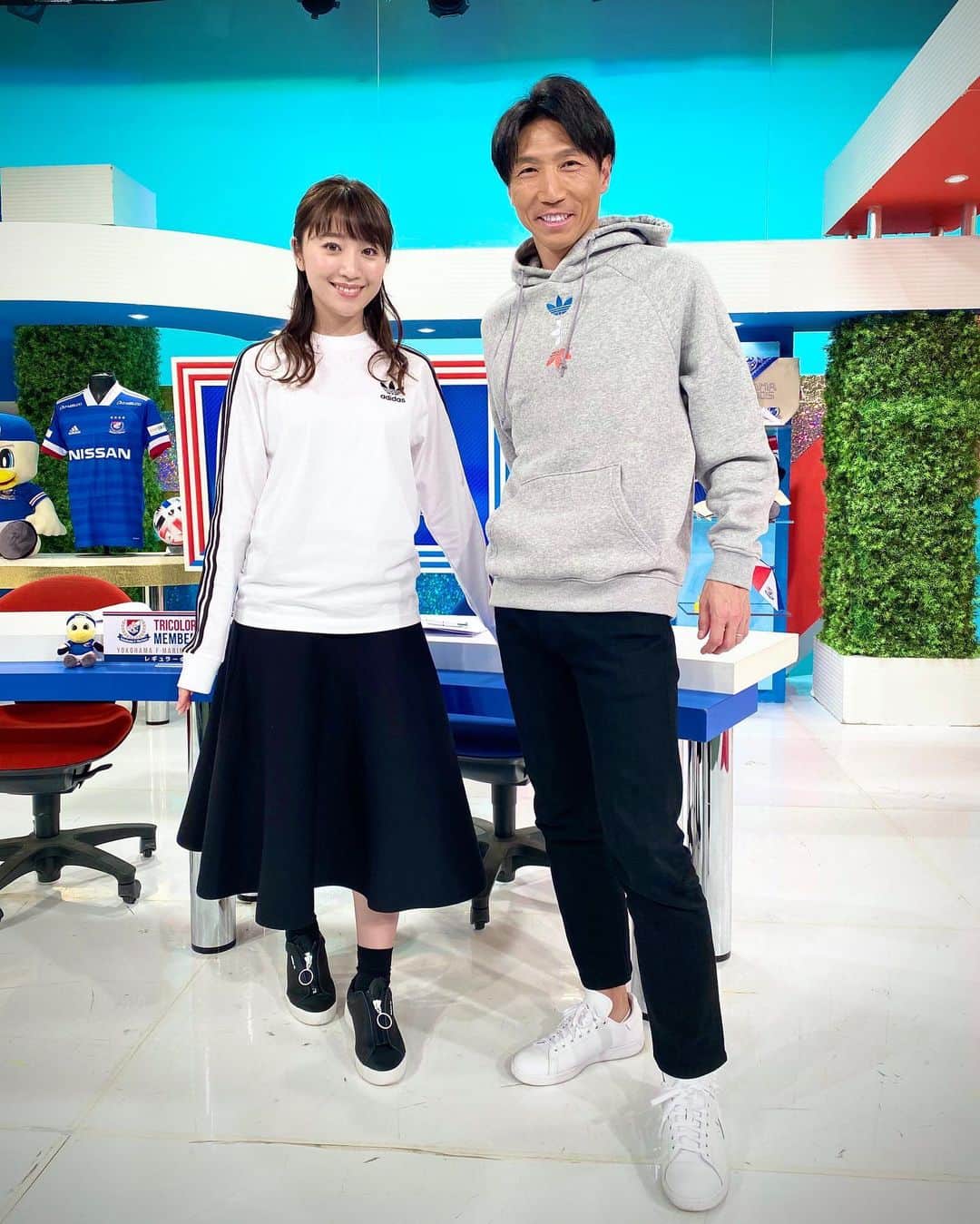 波戸康広さんのインスタグラム写真 - (波戸康広Instagram)「﻿ ・﻿ 新加入選手座談会パート2は如何でしたか？﻿ ﻿ 非公開練習が続いていますが、キクマリを見て頂ければ選手の様子が垣間見れます 👀﻿ ﻿ 非公開練習試合などの情報も今後お伝えします。﻿ ﻿ ﻿ #fmarinos #キクマリ #衣装 #adidasoriginals #tvk ﻿ ﻿ ﻿ ﻿ ﻿」3月20日 22時51分 - hato.official