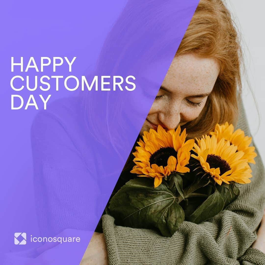 Iconosquareのインスタグラム：「Now more than ever, we need to keep the social connection alive. 🔗  From keeping up with government updates, to reaching out to our loved ones and keeping businesses up and running, social media is a precious vector of togetherness during this social isolation period.  Speaking of which, today it is National Customers day! 🥳  We thought we’d feed two birds with one scone and thank you for being part of this amazing journey with us. Sending good vibes through this post! 💙  If you haven’t already, download your free and editable Social Media Calendar and ensure you never miss out on social media events such as today’s! Omnilink is in our bio 😊  Now over to you. Tell us how you’ll be thanking your community today and how you’re keeping in touch with them during this crisis!」