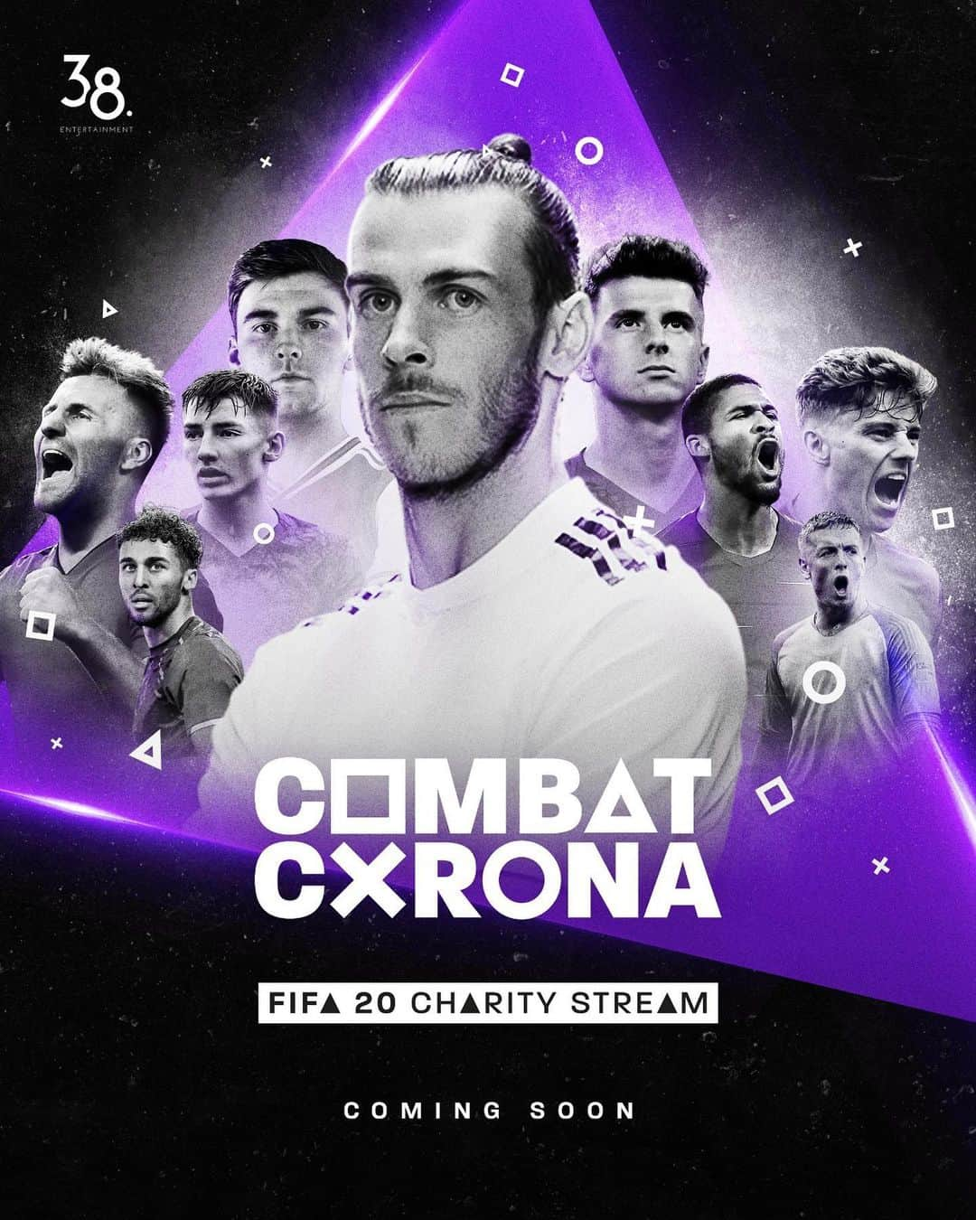 ルーク・ショーのインスタグラム：「Let's beat #Coronavirus!  I’ll be playing FIFA 20 on the #CombatCorona charity stream with other pro ballers to raise funds for those in need. Dates announced soon.  Follow @CombatCorona for more!  Tag which players you want me to play against 🎮🔥」