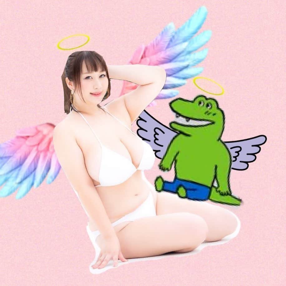 のインスタグラム：「🐊 #101日目 #100日後に死ぬワニ  寝れなくて、、🐶🐾笑」