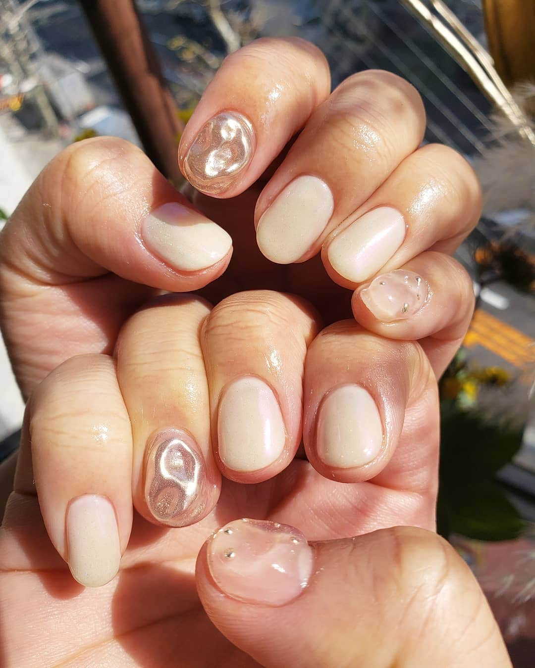 inthinkさんのインスタグラム写真 - (inthinkInstagram)「春らしく🌸つるっとうるっと💅 本日ネイル、まつげ共にご案内可能です👀 お待ちしております😊  #inthink #inthinknail #SSinthink #gelnails #nailart #指甲 #指甲設計 #凝膠指甲 #光療指甲 #指甲彩繪 #手繪光療 #美甲彩繪」2月26日 11時26分 - inthink