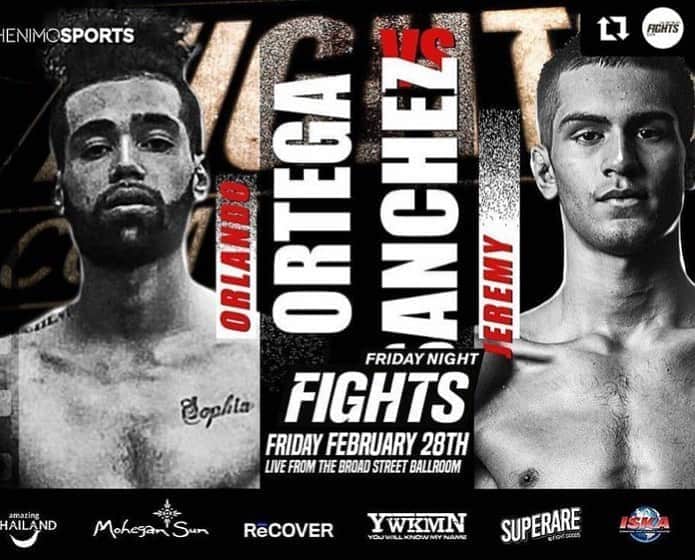 ジョンス のインスタグラム：「A hungry lions gonna eat. I’m doing this for my daughter. Nothing is going to stop me from making it where I belong. This Friday. I make that clear🦍 #teamortega  Repost from @striking101 • 2 Days left to get your tickets to watch our very own Otlando "One Shot" Ortega in a 5 round title fight against a super talented & tough opponent and academy.  Let's do this 😤  #Repost @fnfmt (@get_repost) ・・・ It’s Fight Week! This Friday, 2/28 LIVE from The Broad Street Ballroom! Get your tickets NOW!  @striking101 @iamoneshot @jeremy.dean.sanchez @evolutionmuaythainyc  #fightlife #thaiboxing #UFCfightpass #MuayThai #NYC #mma #ufc #ko #Manhattan #boxing #WKA #MartialArts #combatsports #newyorkfightnews #fnf #fnfmt @mohegansun @thailandinsider」
