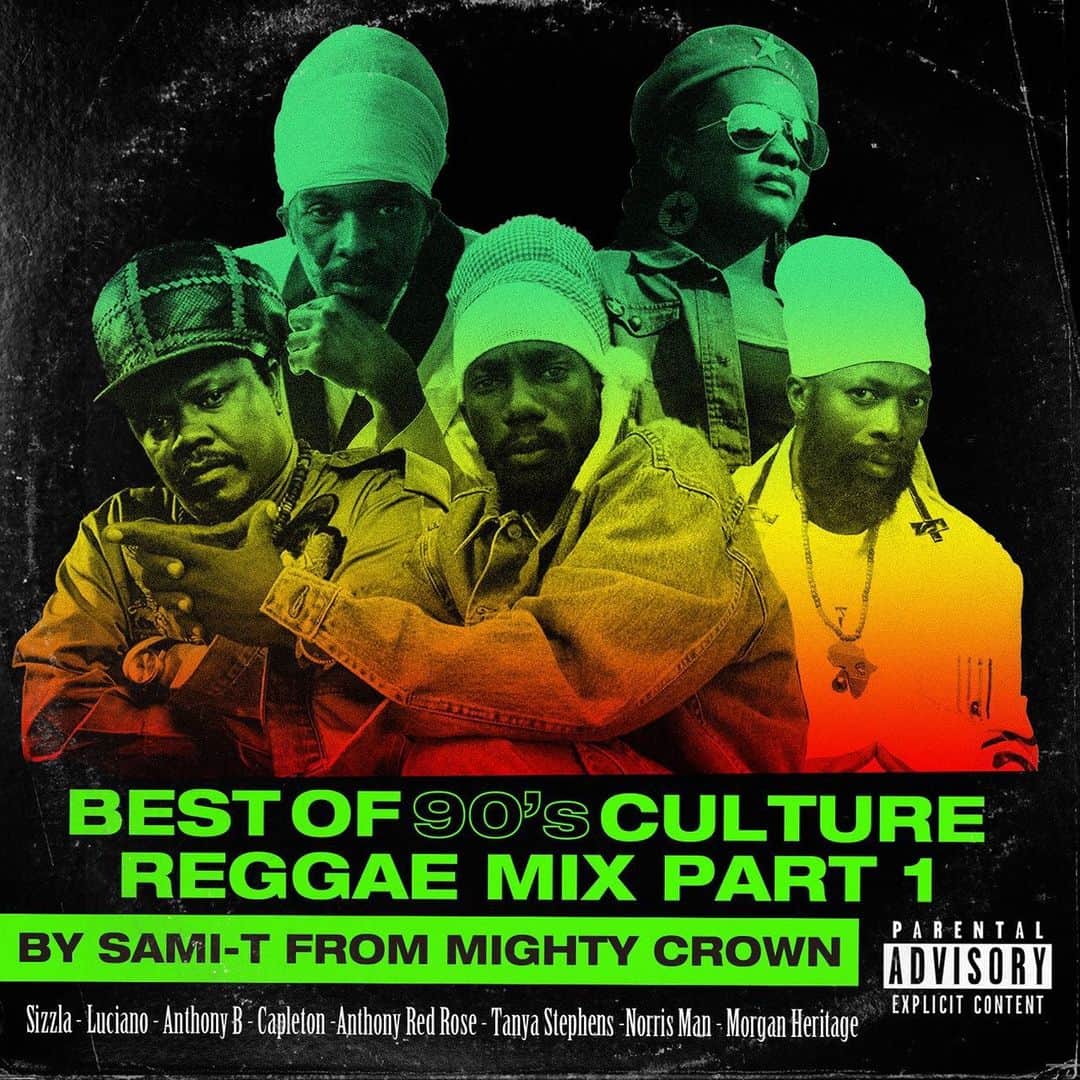 のインスタグラム：「New mix series pon  Mighty Crown official  #youtube #channel  Go register now!  #reggae #culture #90s  今回は90年代　カルチャー ミックス　ユーチューブチャンネル　登録！　第二弾　#mightycrown  #spotify  new list  #soundcloud」