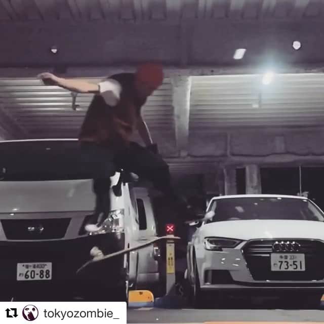 のインスタグラム：「Tomohiro Ueno💥💥💥 #カリストライダー #tomohiroueno #上野朋大  #skateboard #skateboarding #skater #カリフォルニアストリート #カリスト #スケートボード #スケボー #スケーター #californiastreet #calst  #Repost @tokyozombie_ ・・・ きもちよくてしょうがない」