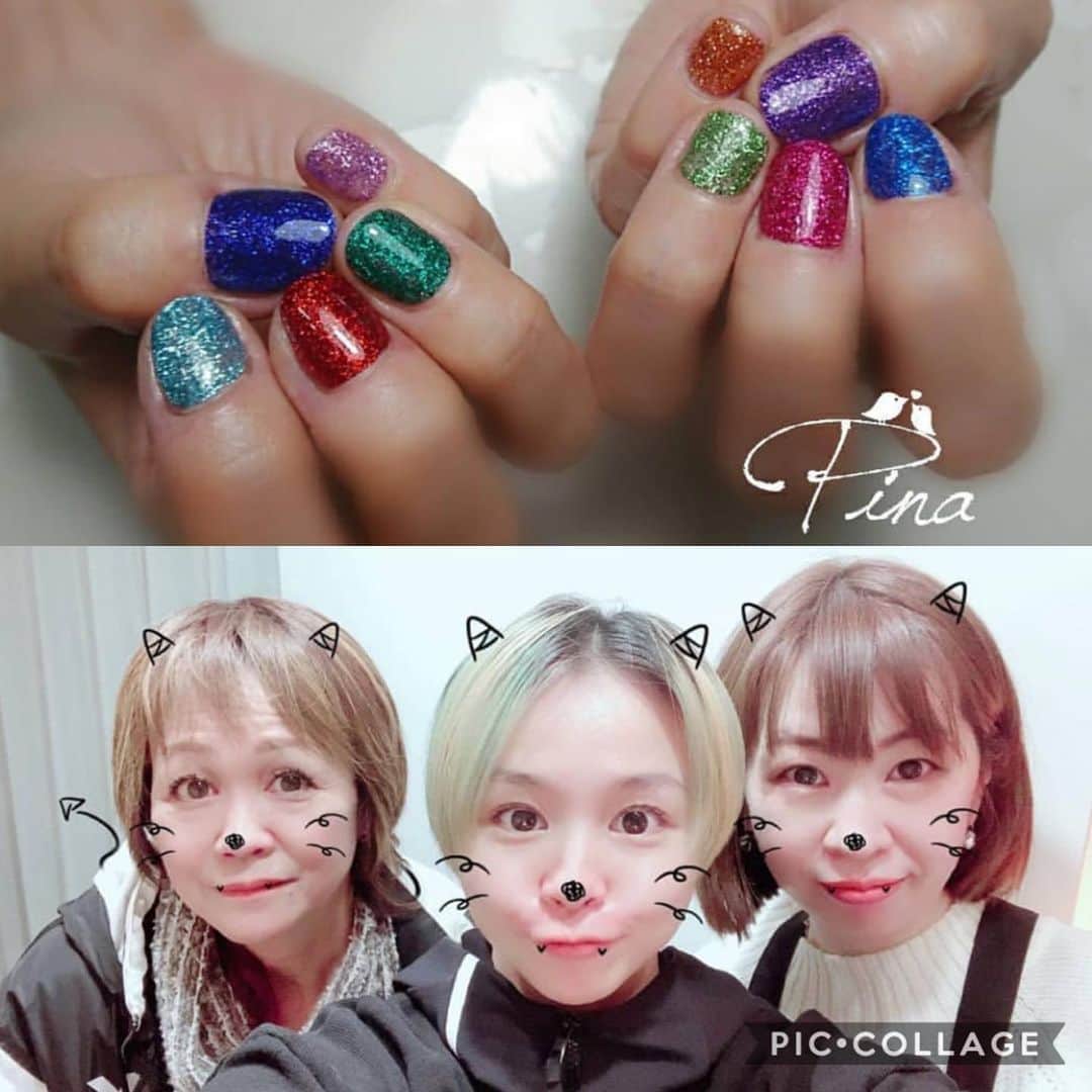 Misonosukeさんのインスタグラム写真 Misonosukeinstagram インドネシアでも ネイルをやってもらえたんだけど バリ島から帰国して 爪がハズれたタイミングで 京都の実家にいて ちょうどオカンが予約をしてたから Kyocoちゃんの所でやれました