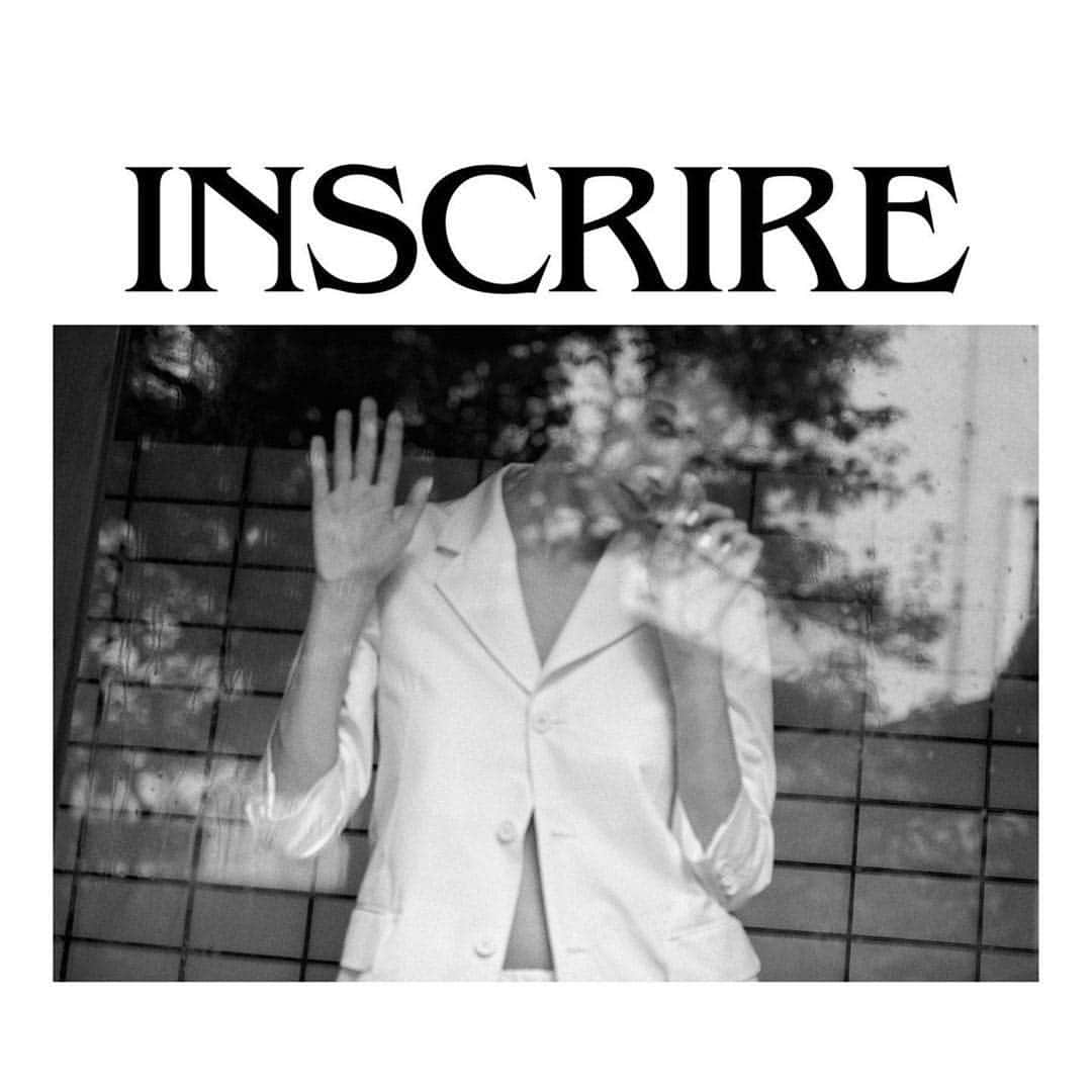佐川理佳のインスタグラム：「@inscrire_official  photo by @shuheishine #repost  INSCRIRE  Spring-Summer 2020 Website Up date」