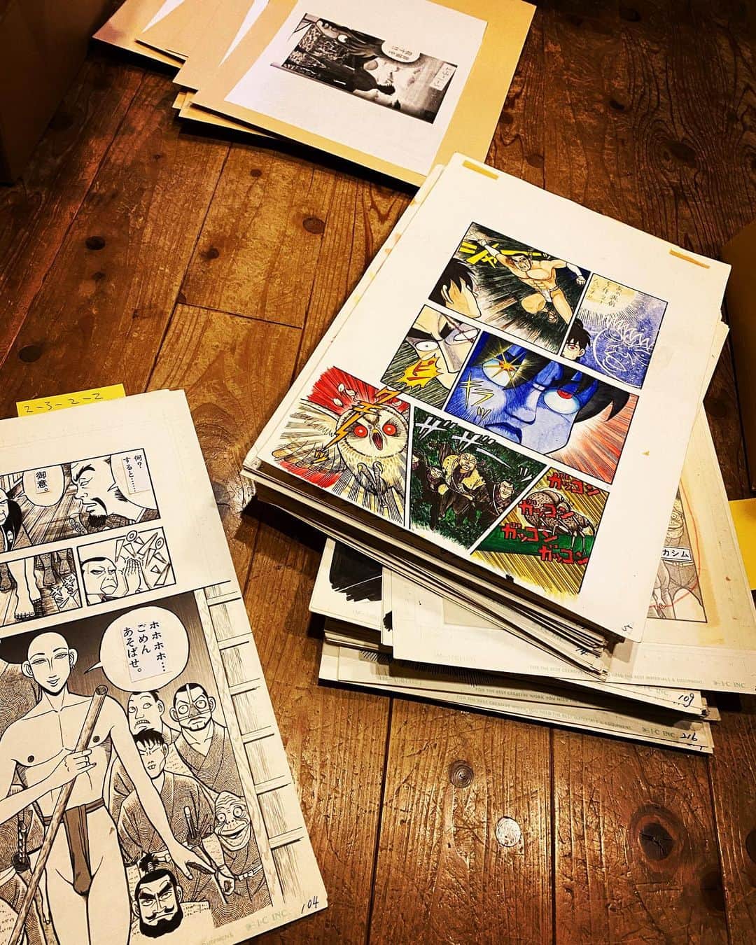 相原コージさんのインスタグラム写真 - (相原コージInstagram)「『ムジナ』生原稿。　#ムジナ　#忍者　#漫画　#忍者漫画　#原稿　##ninja #manga #ninjacomic  #mujina」2月26日 18時02分 - kojiaihara