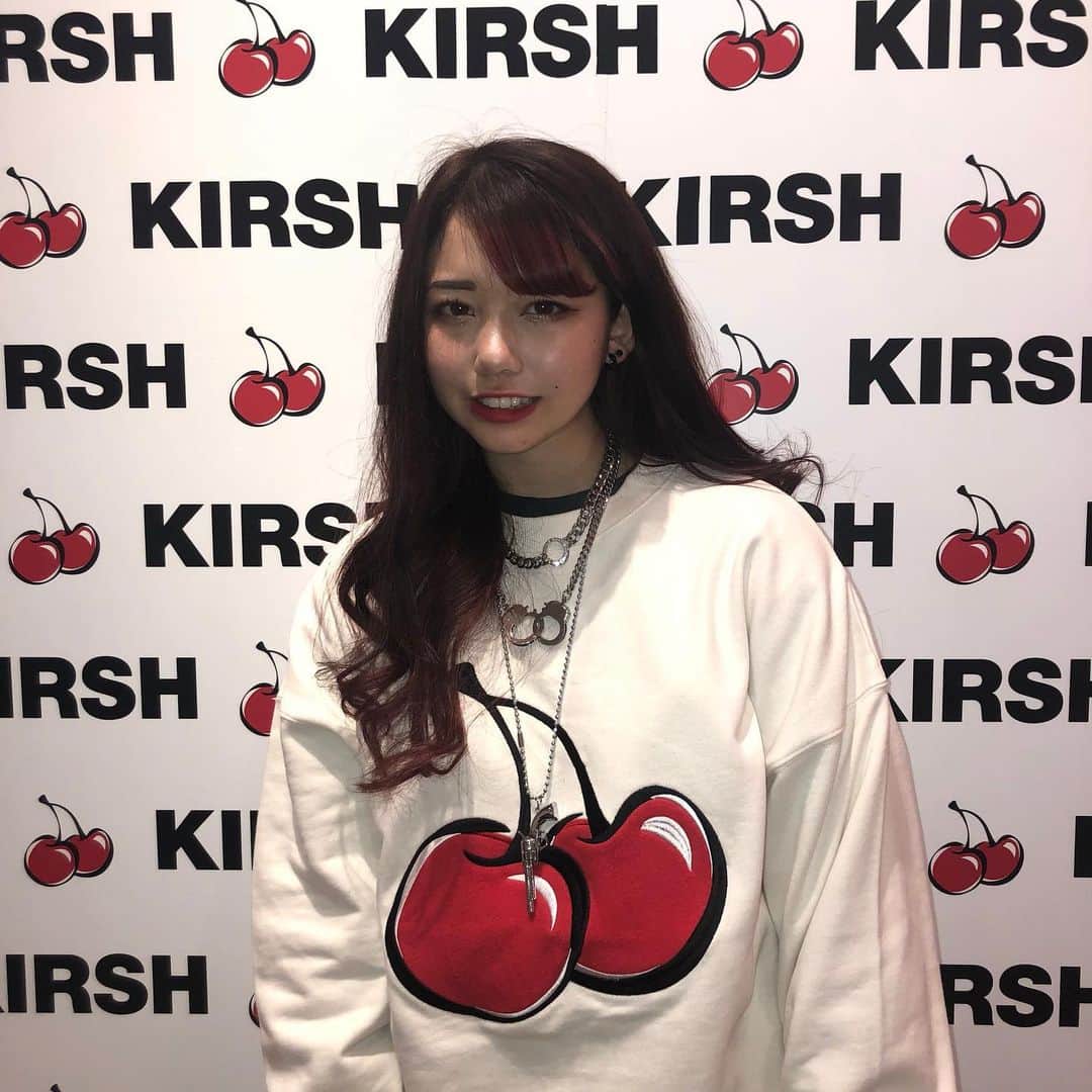 ひかりんちょさんのインスタグラム写真 - (ひかりんちょInstagram)「@kirsh_jp_official さんのレセプションパーティーに言ってきたヨ～🍒❤ #kirsh #cherry」2月26日 19時17分 - hkr7140