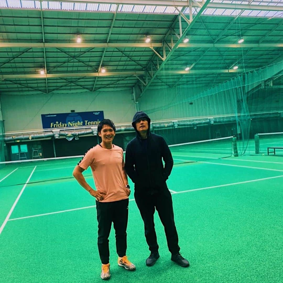 押尾学さんのインスタグラム写真 - (押尾学Instagram)「今日のテニスは疲れました🎾 got my ass kicked today🙃 #tennis #everyweek #feelsgood #instagood #テニス」2月26日 20時17分 - manabuoshio_official