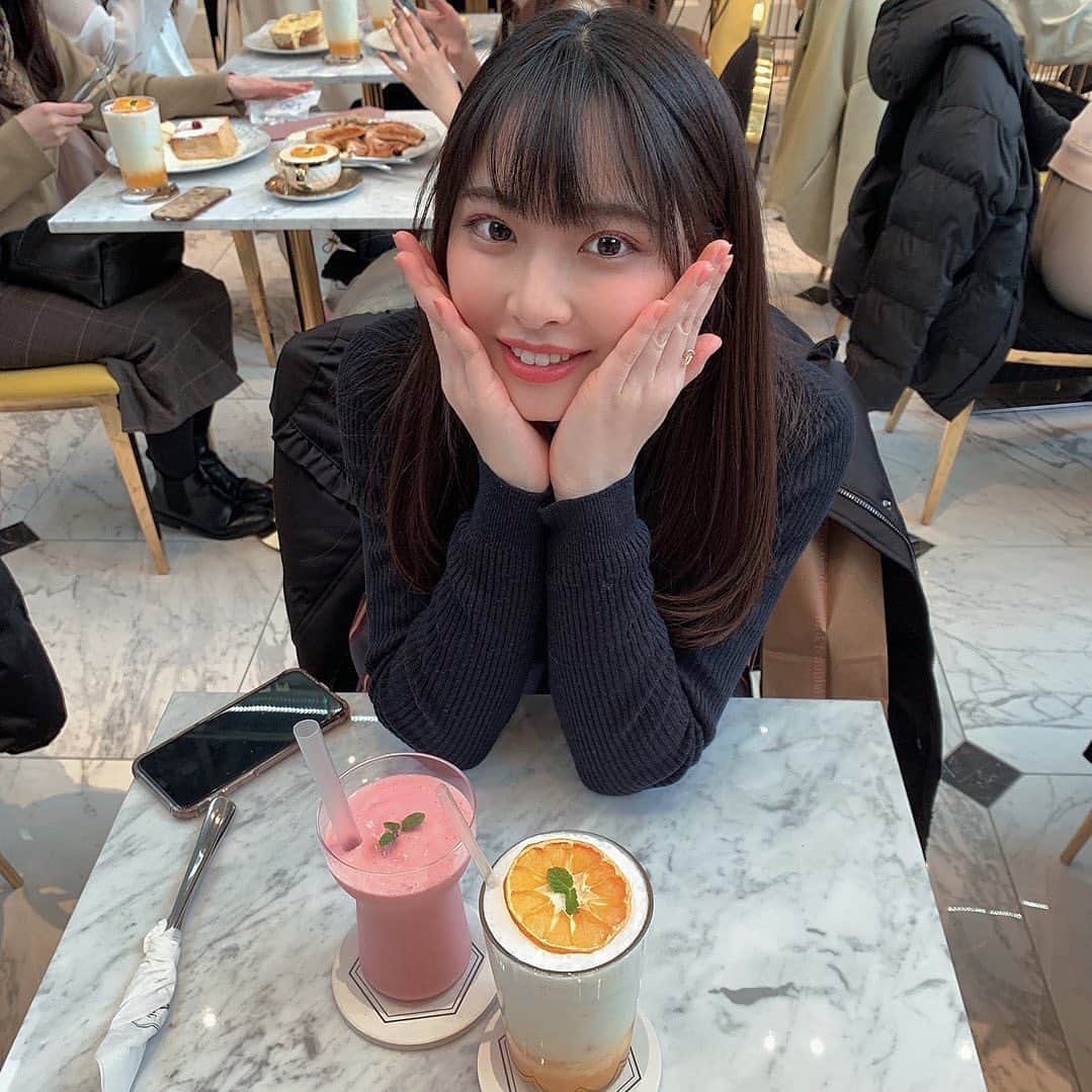 木下彩音さんのインスタグラム写真 - (木下彩音Instagram)「友達とカフェに行ってきました🤤  ゆっくりお話ができて幸せな時間でした💓  おすすめのカフェあったら教えて欲しいです☺︎」2月26日 20時18分 - ayane.kinoshita