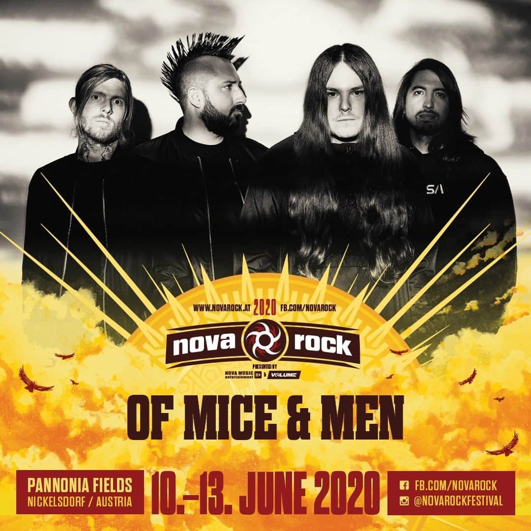 のインスタグラム：「see you there @novarockfestival!!」