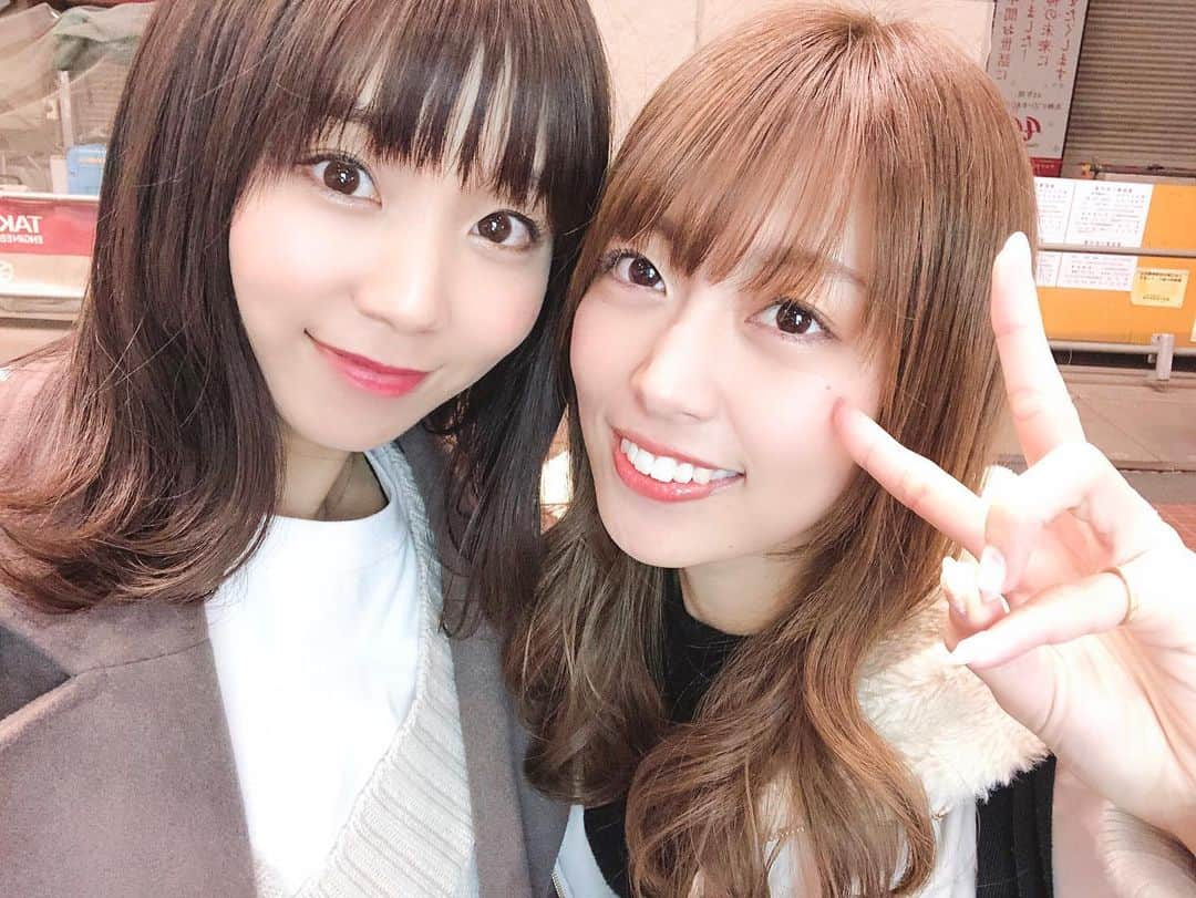 吉川千愛さんのインスタグラム写真 - (吉川千愛Instagram)「まゆたん🍑 久々まゆたん呼びw  あ〜おもろかった〜🤣 ももちゃん、 PayPay知らんらしい🤣 あとジュマンジの発音の 言い合いもした🤣  #LinQ  #吉川千愛 #桃咲まゆ #こんにちあ #あいんちゅ #トキヲイキル」2月27日 0時09分 - chiaki_yo