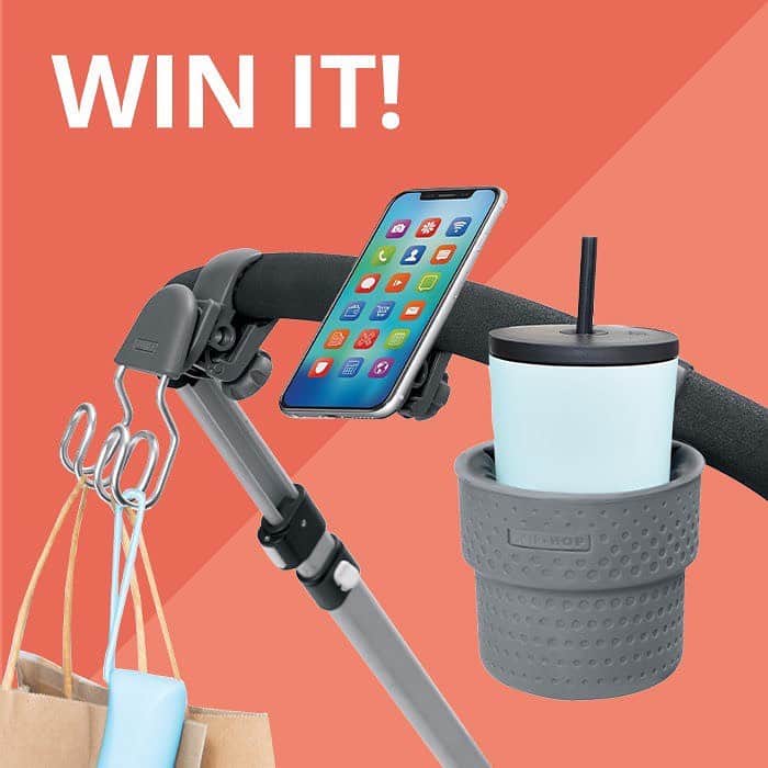Skip Hopさんのインスタグラム写真 - (Skip HopInstagram)「🎉 WIN IT WEDNESDAY 🎉 We're giving away our ⚡NEW ⚡ busy parent must-haves! 2 lucky winners will win our Stroll & Connect Universal Stroller Hook, Phone Holder and Cup Holder!  To enter: 1) Follow @skiphop and like this post 2) Tag a busy-bee parent who needs these!  Open to US residents over 18 years of age. Winners will be selected on 3/2 and announced that week.  Full terms and conditions: https://bit.ly/2SBbmM2  #giveaway #sweepstakes #winner #prizes」2月27日 2時01分 - skiphop