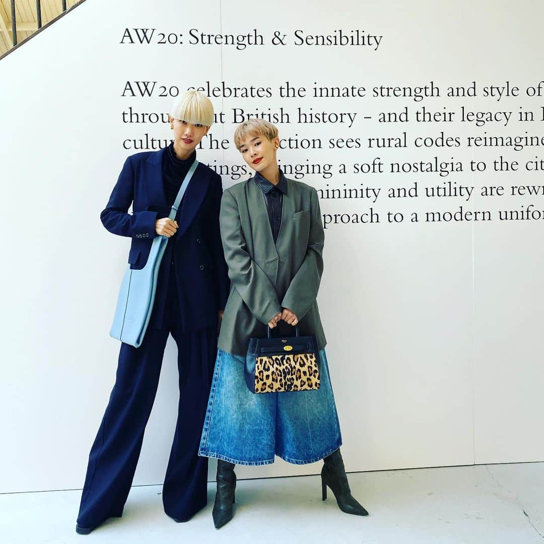 HiRAO INCのインスタグラム：「. MULBERRY  Paris Collection AW20-21」