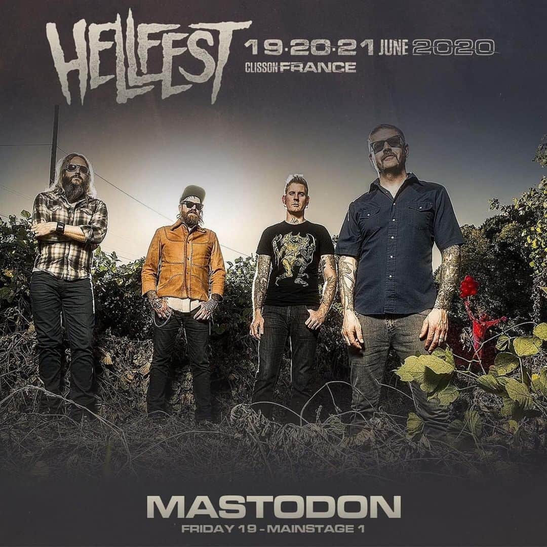 マストドンさんのインスタグラム写真 - (マストドンInstagram)「Clisson France! See you at Hellfest!  #mastodon @hellfestopenair  #hellfest」2月27日 4時26分 - mastodonrocks