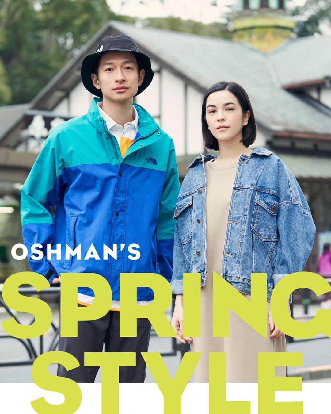 ケルク ハナさんのインスタグラム写真 - (ケルク ハナInstagram)「@oshmans_japan  2020spring またまた2人でやってます☺️」2月27日 16時04分 - hanna6587