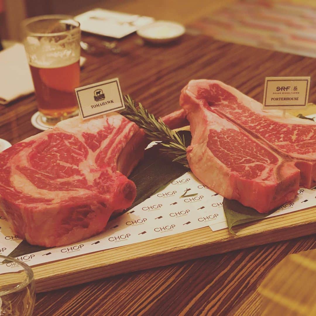 木下ゆうかさんのインスタグラム写真 - (木下ゆうかInstagram)「お肉！！幸せな夜！！！ #ステーキ #肉 #steak  #木下ゆうか  #kinoshitayuka  #木下佑香」2月27日 8時20分 - yuka_kinoshita_0204