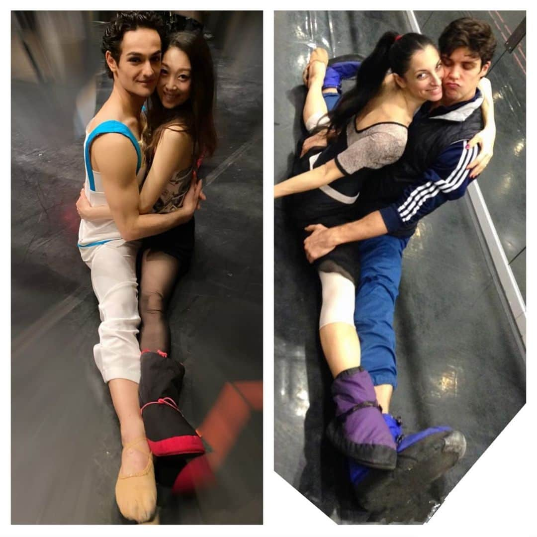 倉永美沙さんのインスタグラム写真 - (倉永美沙Instagram)「@_angelogreco_ and I challenge @robertobolle from San Francisco #split アンジェロと私でロベルトボッレに開脚チャレンジ！#workoutwednesday #ballet #ballerina #ballerinalife #happy #happiness #dance #art #幸せ #バレエ #バレリーナ #rehearsal #work #season #program #next」2月27日 8時18分 - misakuranaga