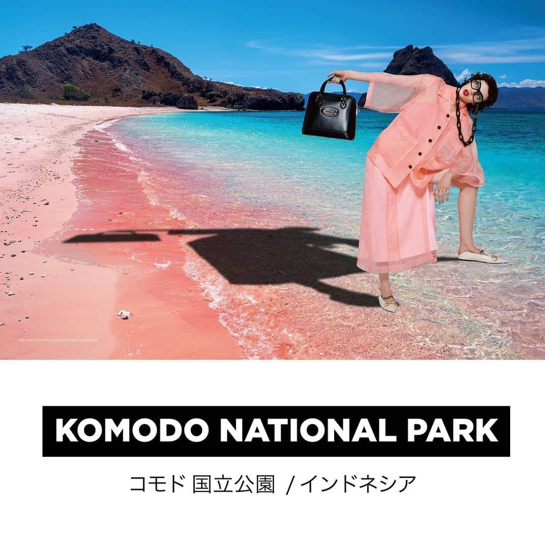 commons&senseのインスタグラム：「. commons&sense ISSUE58 GUCCI FASHION STORY KOMODO NATIONAL PARK」