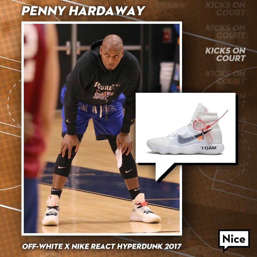 Nice Kicksさんのインスタグラム写真 - (Nice KicksInstagram)「Penny Hardaway can recruit on the strength of his sneaker collection. 😬」2月27日 12時00分 - nicekicks