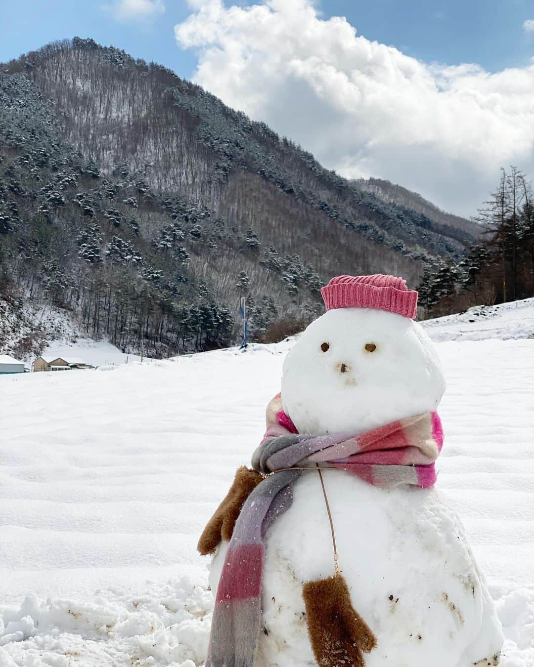 パク・ミニョンさんのインスタグラム写真 - (パク・ミニョンInstagram)「☃️ Do you wanna build a snowman?」2月27日 13時16分 - rachel_mypark