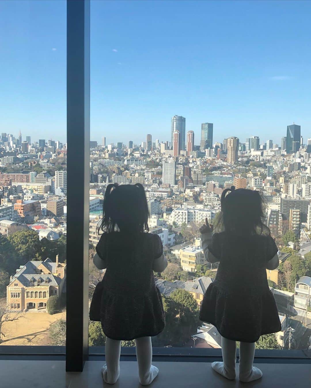 遠近由美子さんのインスタグラム写真 - (遠近由美子Instagram)「我が家の双子ちゃんのお誕生日に わんわん＆うーたんクッキーを作ってくれた料理研究家のSHIEちゃんのお家へ🌼 .  東京の街が見渡せる素敵なお宅で、うちの双子さんはしばらく、窓に張り付いてたよ✨👧👧笑笑 . . Shieちゃんとは、ハーブティー講座に参加してくれたのがきっかけで繋がったご縁。もう7、8年前のことかなぁ。 . そこから数年後、今度は子供が同い年というご縁✨😊 . プロの美しい手作りチョコをいただきながら、なんて穏やかな午後なんだ♡ . . 子供達の話をしつつ、お仕事の話をしていると「本当に、仕事が好きなんですね。」っと。笑 . . わたし、イキイキしてた👀？笑 . 子供たちとの時間はたまらない幸せ時間❤️でも、モーレツに仕事をする日々もやっぱり少し、恋しい🤣 . きっと働くママみんな、思うことなんだろうな。。 . 仕事したい！一緒にいたい！ 一緒にいたい！仕事したい！ 悩ましいね😆 . . #ワーママあるある  #働くママの悩み #双子ママ#2歳児ママ #子供のいる暮らし #ママライフ #双子とお出かけ #ほっこりタイム」2月27日 13時39分 - yumiko_tochika
