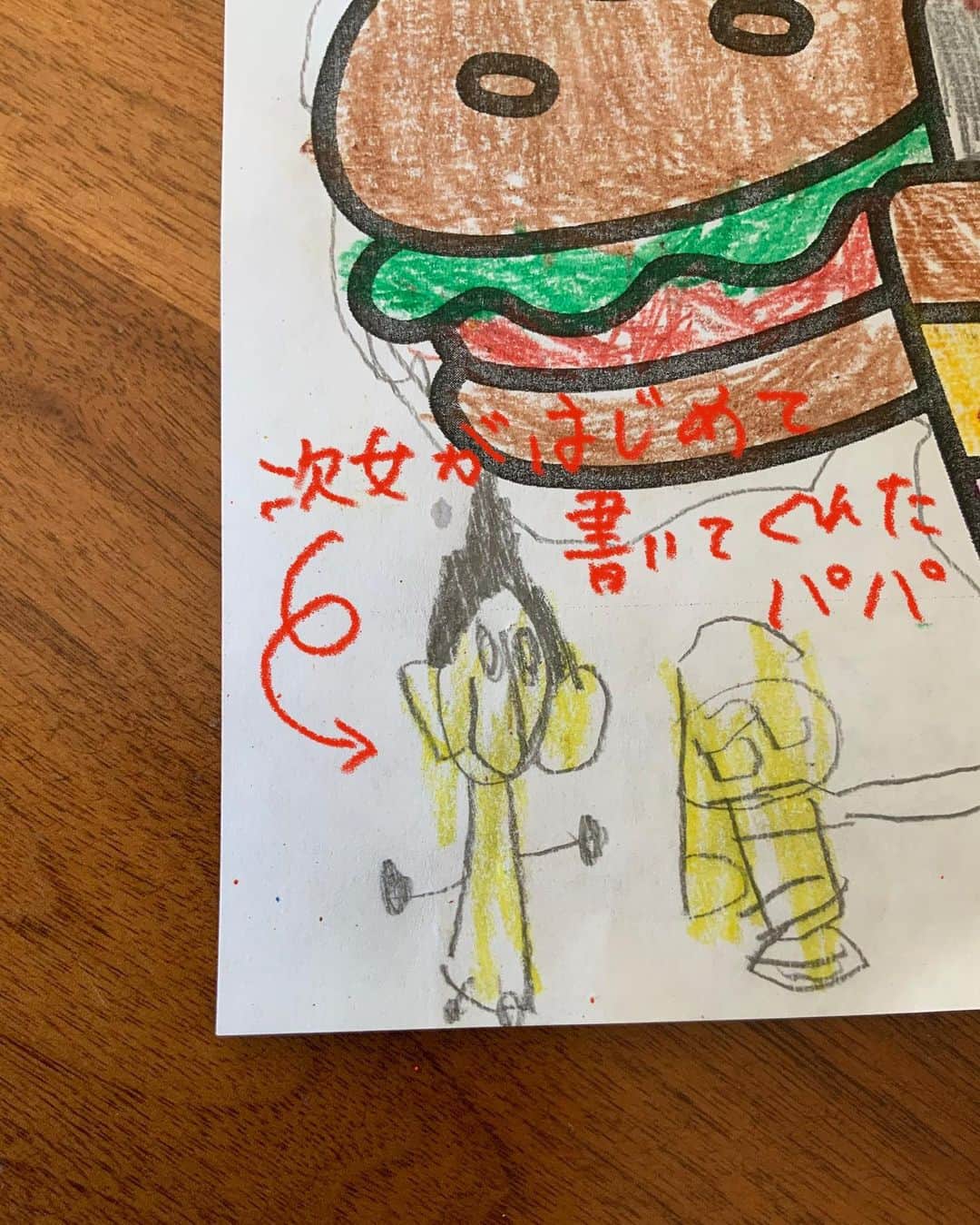 Takumi Kawaharaさんのインスタグラム写真 - (Takumi KawaharaInstagram)「次女がパパを描いてくれた。 愛おしくて愛おしくて泣きそうになる。  こうやって成長を一つひとつ感じながら子育てさせてもらってることに感謝だなーと思う。  ありがとう。 本当に。  It’s my anniversary that I saw the drawing my baby girl painted me. It made me crying. I’m so happy to spend our time with such a precious moments with little angeles. Love!」2月27日 13時52分 - takumi.kwhr