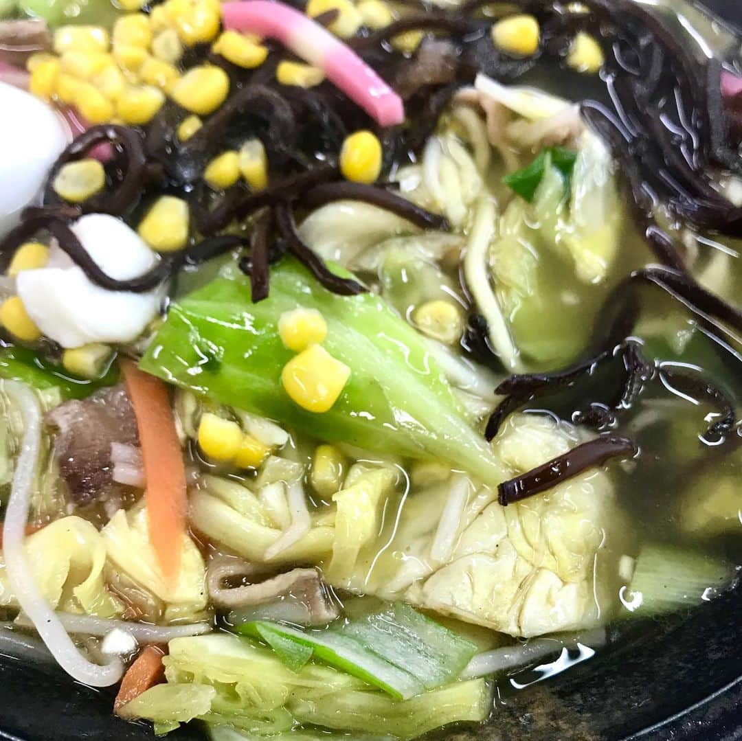 江口寿史さんのインスタグラム写真 - (江口寿史Instagram)「お昼は当然、鶴岡食堂のチャンポン。」2月27日 14時47分 - egutihisasi