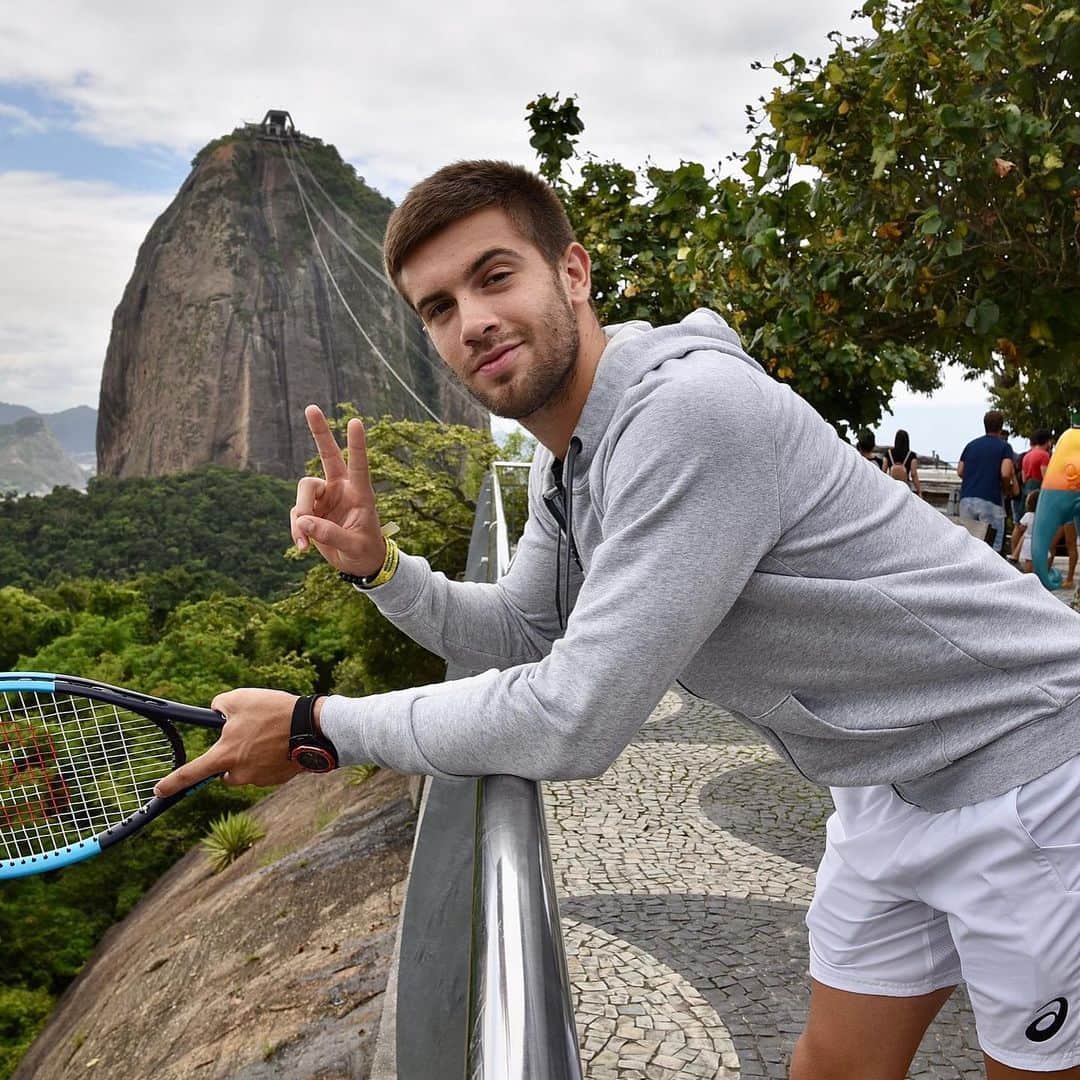 ボルナ・チョリッチさんのインスタグラム写真 - (ボルナ・チョリッチInstagram)「I have great memories from Rio and would love to come again to create some new ones 🇧🇷 . @rioopenoficial @atptour @photos.lulu . @asicstennis @wilsontennis @hublot . #riodejaneiro #brasil #tennis #asicstennis #wilsontennis #hublot」2月27日 17時48分 - bornacoric