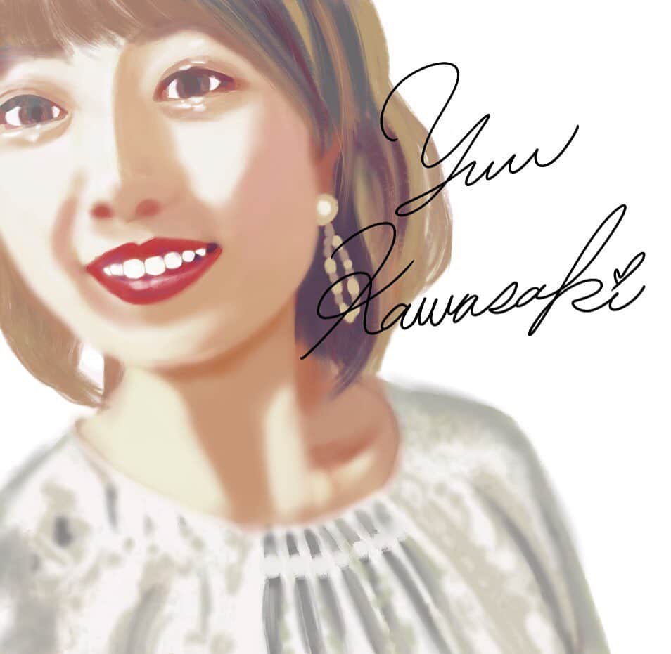 のインスタグラム：「. . . 画…#杉山エリカ　 @erika_sugiyama.26  エリカ、いつもステキなイラストを描いてくれてありがとう🙋🏼‍♂️✨ #オフィスノアール #同じ事務所 #会うとほっとする後輩 #笑」