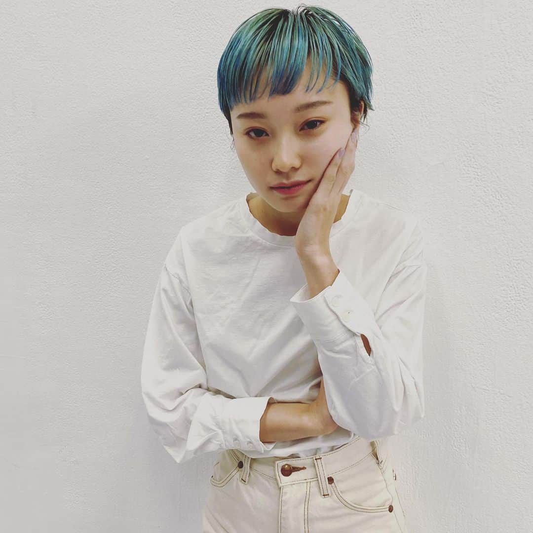 野口和弘のインスタグラム：「🧑🏻‍🎤 . hair @cieca.noguchi  make @cieca.nana . #cieca. #ciecanoguchi」