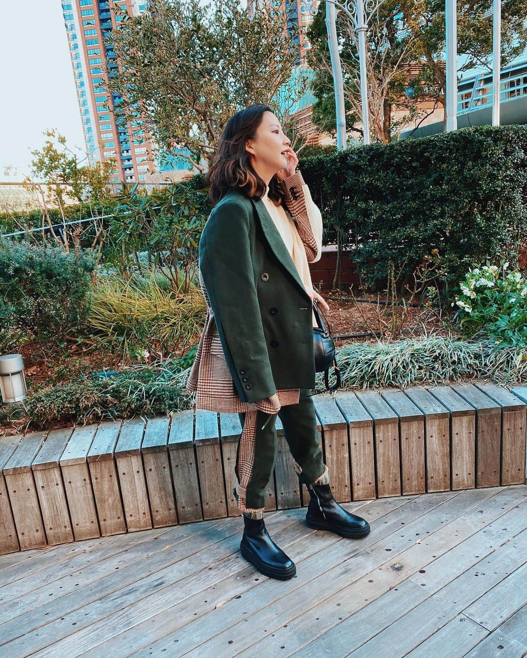 河北麻友子さんのインスタグラム写真 - (河北麻友子Instagram)「FASHION OUTFIT: Sacai BOOTS: ZARA BAG: Gucci #FASHION #OOTD」2月27日 22時20分 - mayukokawakitaofficial