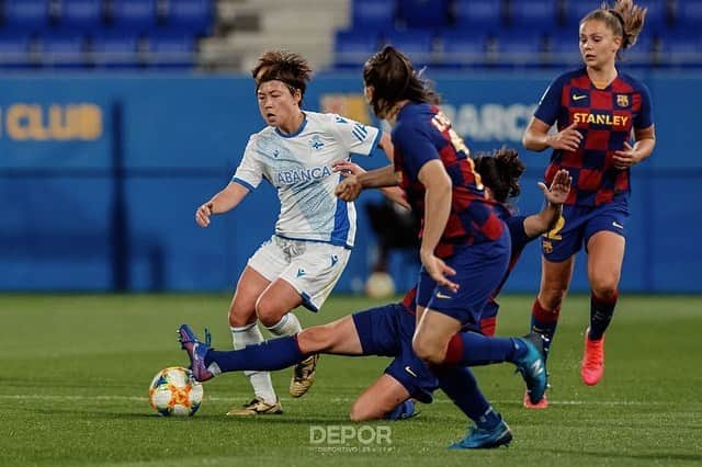 山本摩也さんのインスタグラム写真 - (山本摩也Instagram)「.﻿ ﻿ 2020.02.26﻿ La copa de la Reina﻿ va Barcelona (1-0)﻿ ﻿ Esto es el Dépor ﻿ Esto es mi equipazo ﻿ ﻿ @rcdeportivo  @rcdfem」2月27日 22時22分 - maya02051993