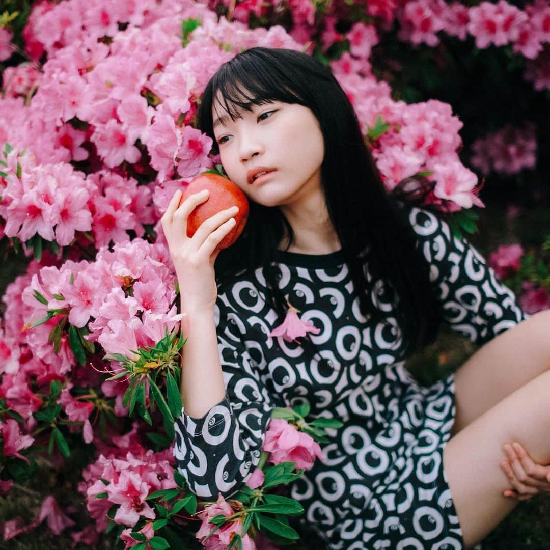 hiderin777のインスタグラム：「. . . . . . . . . . 🌸 . . . . . . . . . .  model @natsumi_ibuki . shot by 日出木りんご　@ringostar.desu . .」