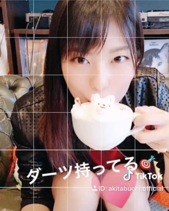 のインスタグラム：「、 カフェアート from tiktok (^^) 、 、  #田渕亜季 #リシュー原宿  @tiktok_japan  @tiktok #カフェアーティスト  #リシュー  #カフェアート」