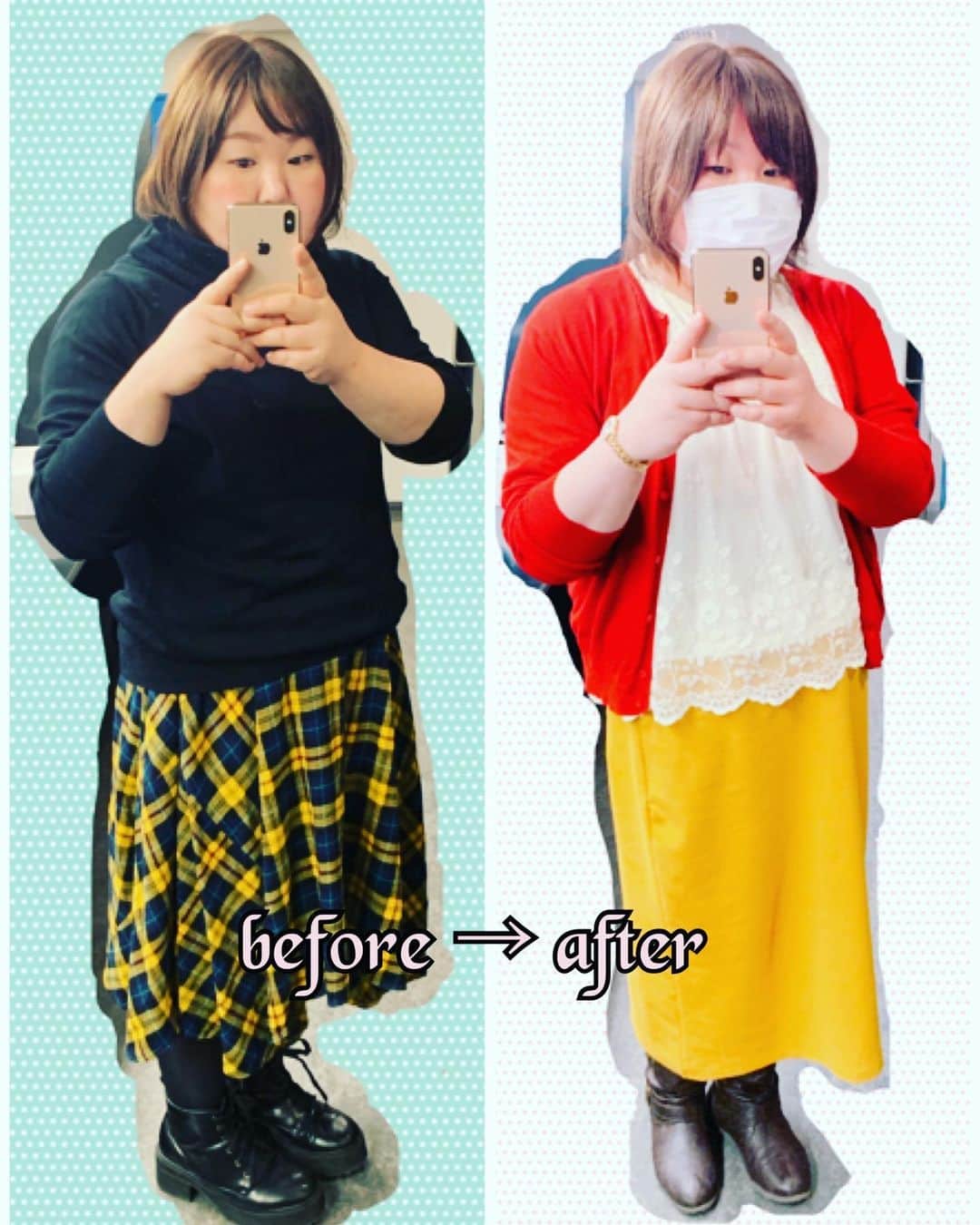 のインスタグラム：「ここ1ヶ月（1/25頃～2/25の変化。  体重・97.3kg→92.1kg（－5.2）  見た目はこんな感じ。 よく分からないっちゃ分からない🙄  #ダイエット #diet #開始 #1ヶ月  #記録」