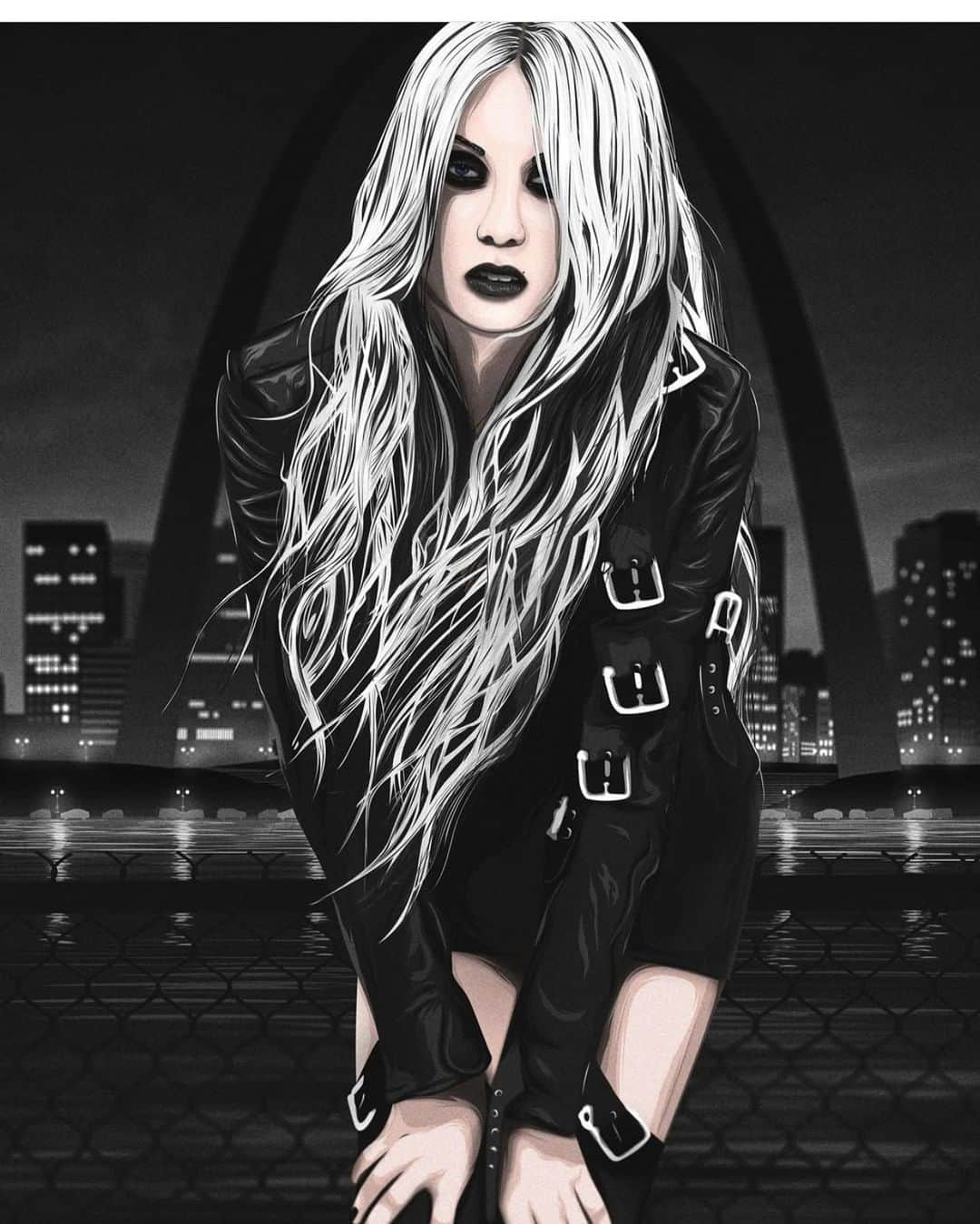 テイラー・モンセンさんのインスタグラム写真 - (テイラー・モンセンInstagram)「#fanart #deathbyrockandroll」2月28日 3時11分 - taylormomsen