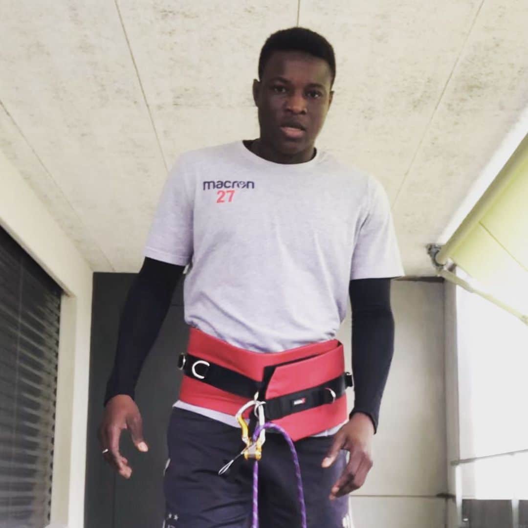 ハッサン・バンデのインスタグラム：「Work with Global Performance 💪🏾💪🏾💪🏾」