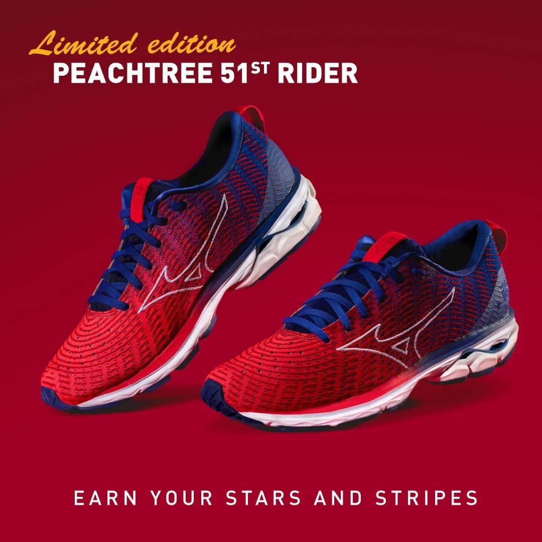 MizunoRunningさんのインスタグラム写真 - (MizunoRunningInstagram)「The cat 🙀 is out of the bag! Take a look at this year's Peachtree 51st Rider - available in limited quantities ONLY at our booth in America's Marathon Weekend Experience...(for now!) You can purchase these rockets starting on April 1st from Atlanta Track Club. More at the #LinkInBio」2月28日 4時21分 - mizunorunningusa